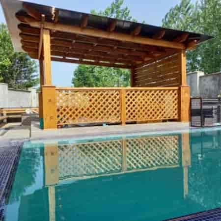 16 -metre ahşap pergola