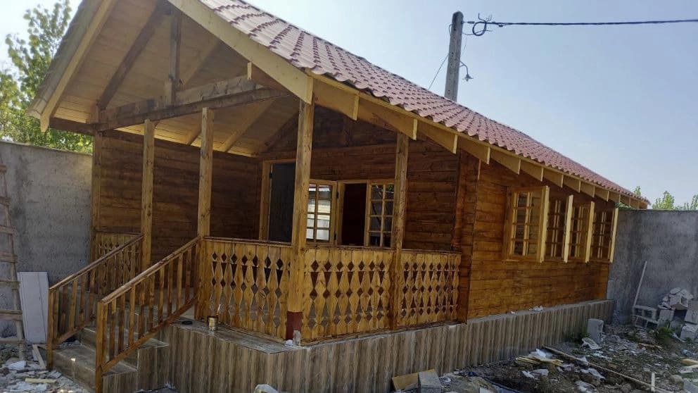 کلبه چوبی ۳۶ متری
